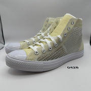 CONVERSE Men's 11 Chuck Taylor All Star Hi Translucent 165609C Yellowing