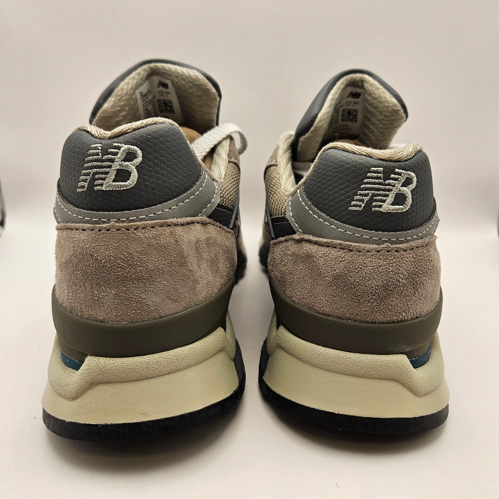 NEW BALANCE MEN'S 9 MADE IN USA 998 CORE ATHLETIC RUNNING SHOES NWOB U998GR
