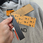 TIMBERLAND X NINA CHANEL ABNEY XL TERRY CLOTH PULLOVER HOODIE GRAY NWT