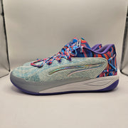 PUMA WOMEN'S 12.5 STEWIE 4 PRISM BASKETBALL SHOES BLUE PURPLE NWOB