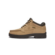 TIMBERLAND MEN'S 9.5 HERITAGE MID LACE UP GTX BEIGE NUBUCK BOOT