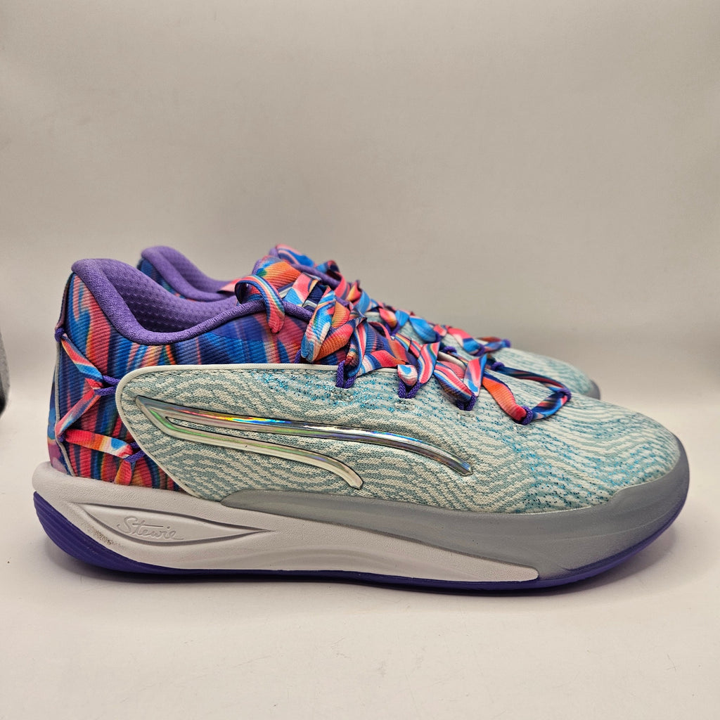 PUMA WOMEN'S 7 STEWIE 4 PRISM BASKETBALL SHOES 311062-01 NWOB