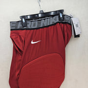 NIKE MEN'S 2XL TALL NBA PRO RED HYPERSTRONG COMPRESSION PADDED BASKETBALL TIGHTS