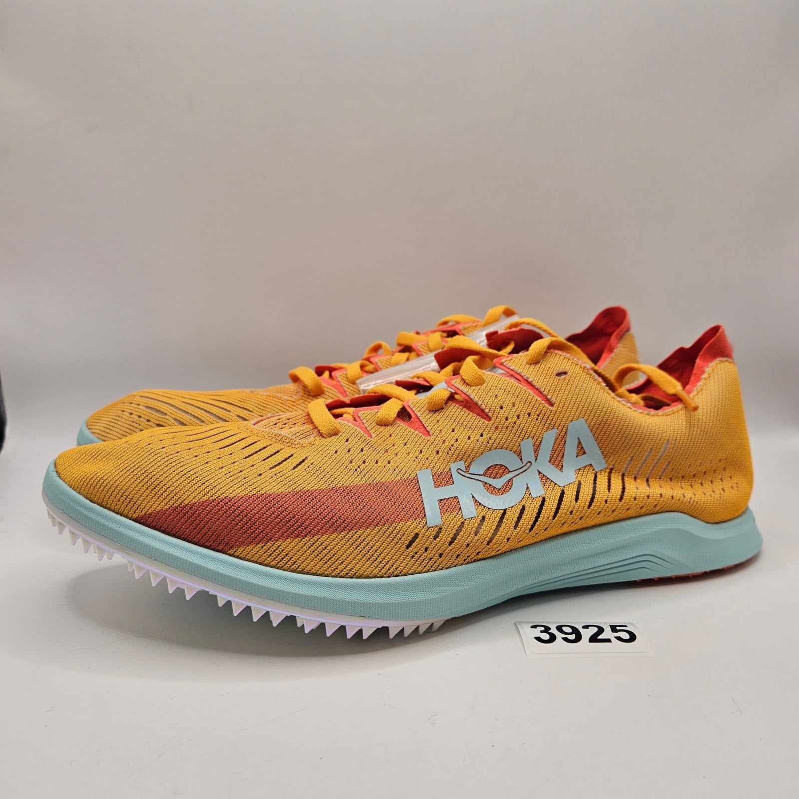 HOKA WOMEN'S 12 MEN'S 10.5 CIELO X LD DISTANCE SPIKE 1123097-RYCM NWOB