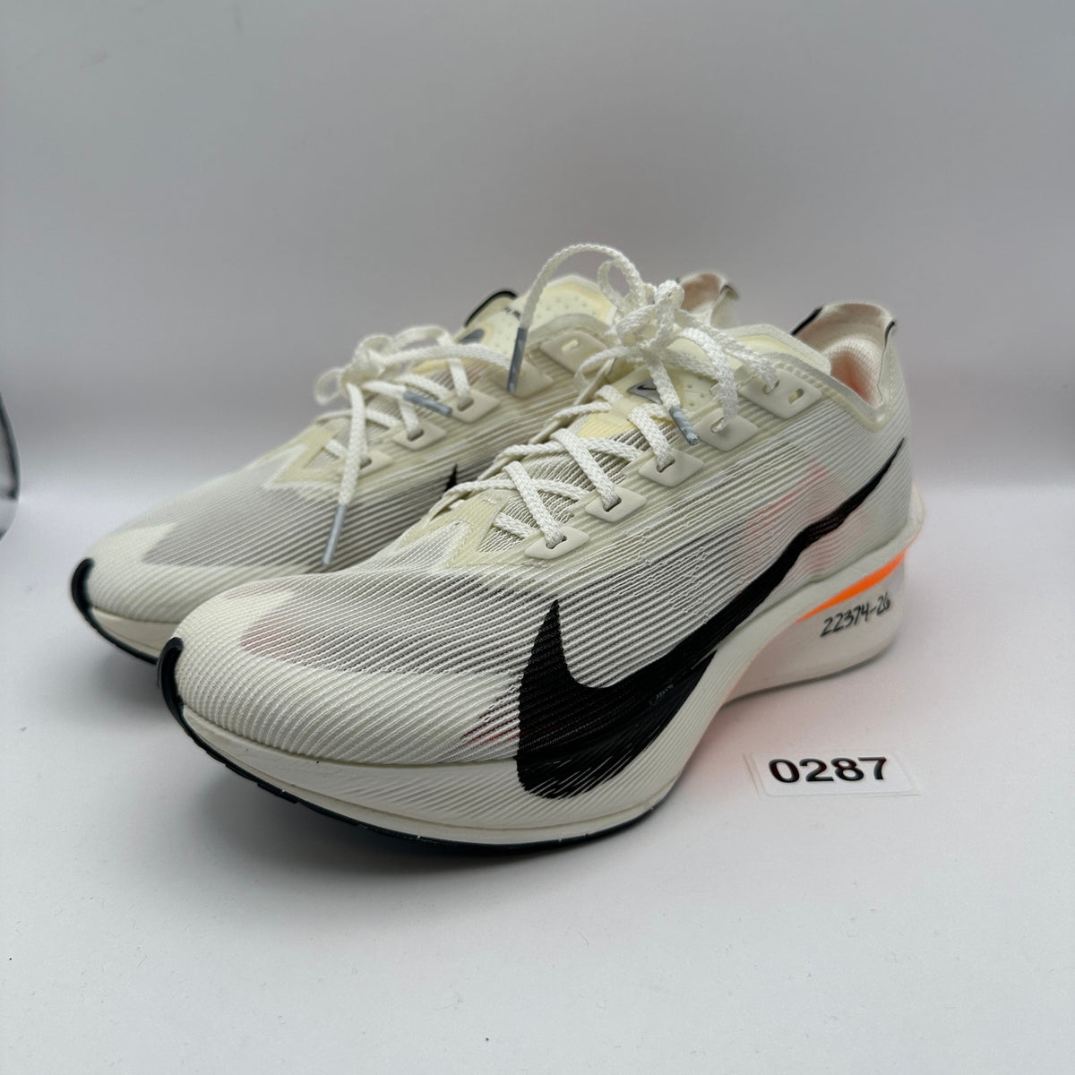 NIKE Women's 8 ZoomX Vaporfly Next% 4 Sail Orange Running HF6411-100