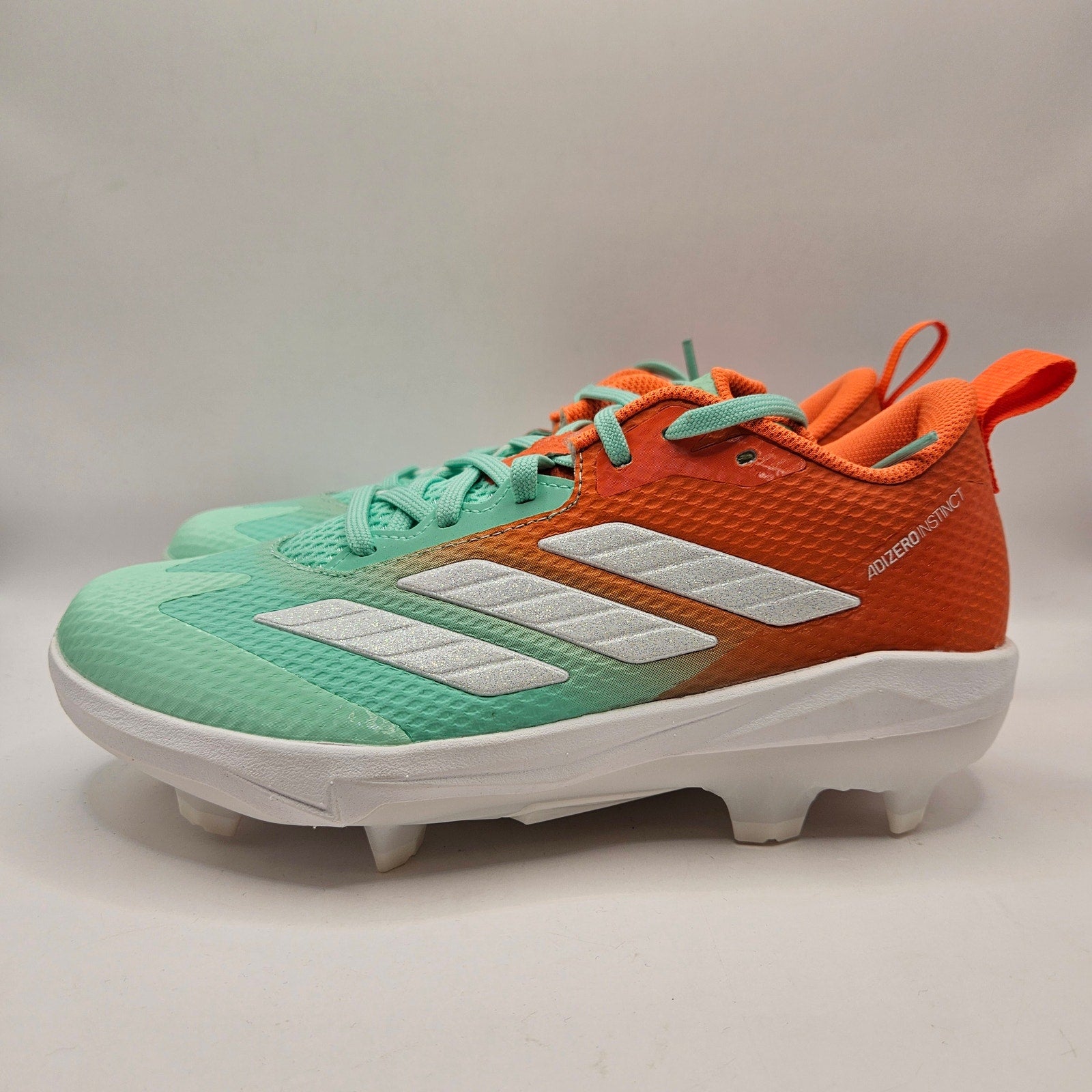 ADIDAS WOMEN'S 7 ADIZERO INSTICT CANDY 2.0 TPU CLEATS JR3813 BASEBALL NWOB