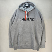 TIMBERLAND X NINA CHANEL ABNEY XL TERRY CLOTH PULLOVER HOODIE GRAY NWT