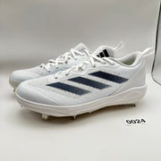 Adidas Womens 7.5 Softball Shoes Adizero Instinct IH3468 White/Blue