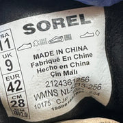 SOREL Women's 11 Evie II Lace Plus WP Tobacco/Black Boots