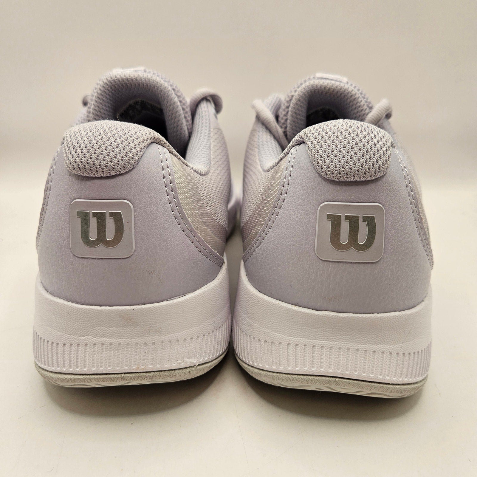 WILSON WOMEN'S 7.5 INTRIGUE LITE TENNIS LOW TOP WHITE LUNAR ROCK NWOB WRS335820
