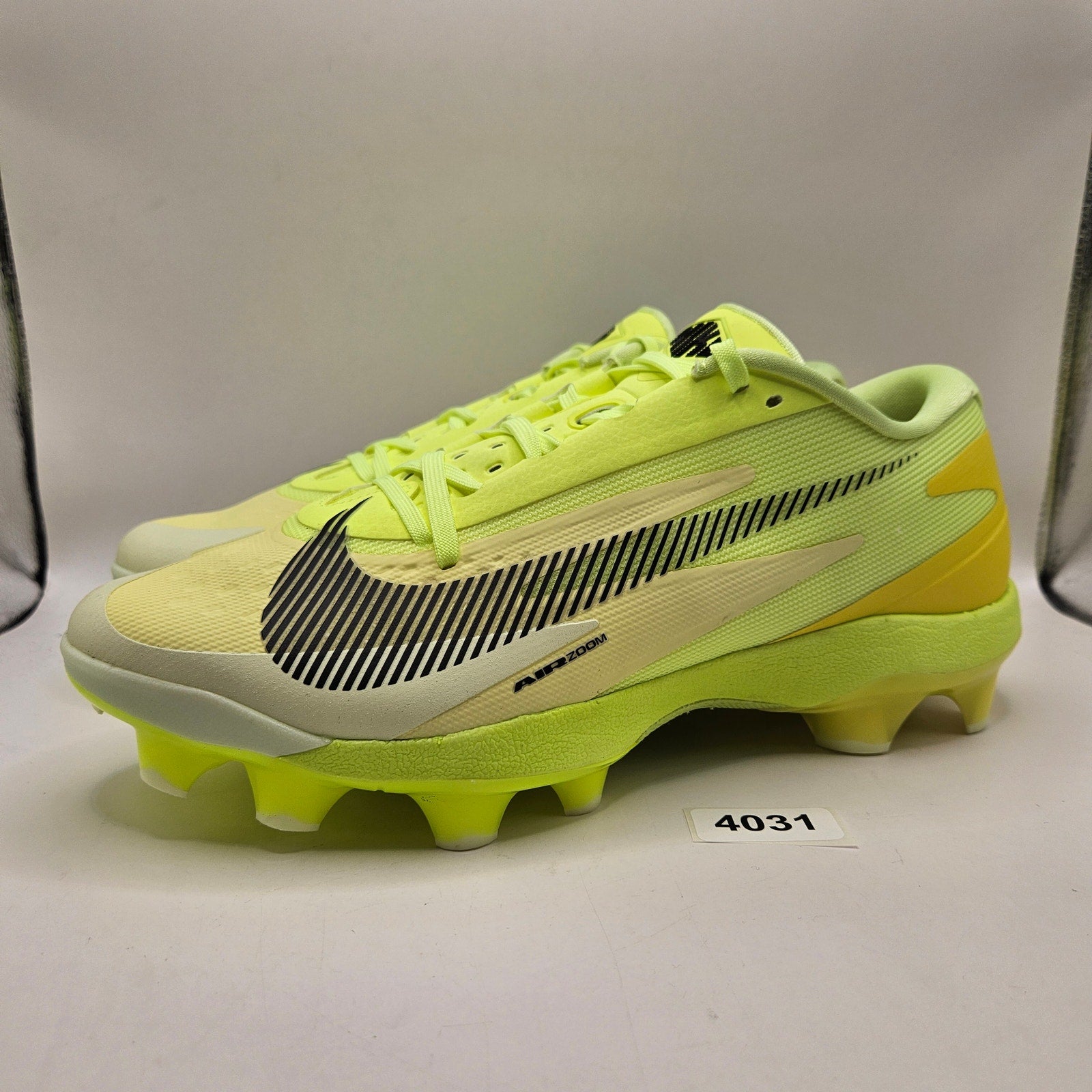 NIKE MEN'S 11.5 DIAMOND STANDOUT MCS BASEBALL CLEATS LIME II7344-700 NWOB