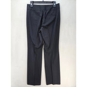 TAHARI WOMEN'S 6 BLACK CAREER DRESS PANTS FLAT FRONT STRAIGHT LEG TROUSER NWT
