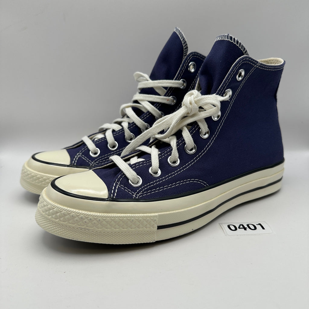CONVERSE Men's 7 1970s Hi top Sneakers Uncharted Waters Blue A04589C