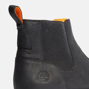TIMBERLAND MEN'S 10.5 REDWOOD FALLS CHEASEA BOOT BLACK TBA0A44NU105