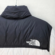 THE NORTH FACE WOMEN'S XL 1996 RETRO NUPTSE JACKET 700 FILL POWER BLACK WHITE