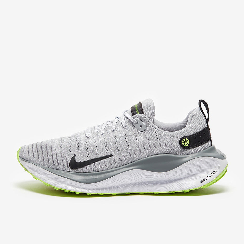 NIKE MEN'S 8 REACTX INFINITY RUN 4 WOLF GREY BLACK RUNNING DR2665-002 NIB
