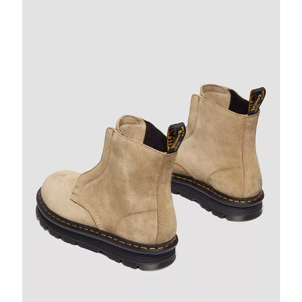DR MARTENS WOMEN'S 6 ZEBZAG LACELESS SAVANNAH TAN EH SUEDE 42246200