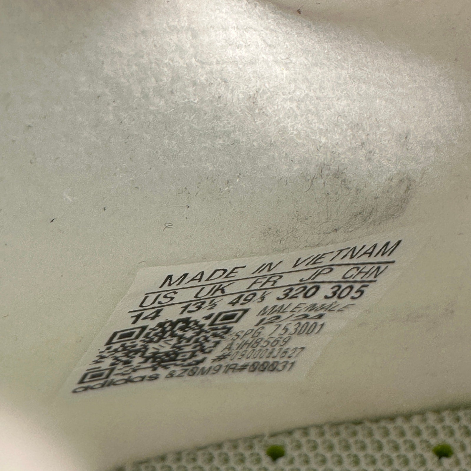 ADIDAS Adizero Mens 14 Electric Football Cleats Graffiti Blue/White IH8569