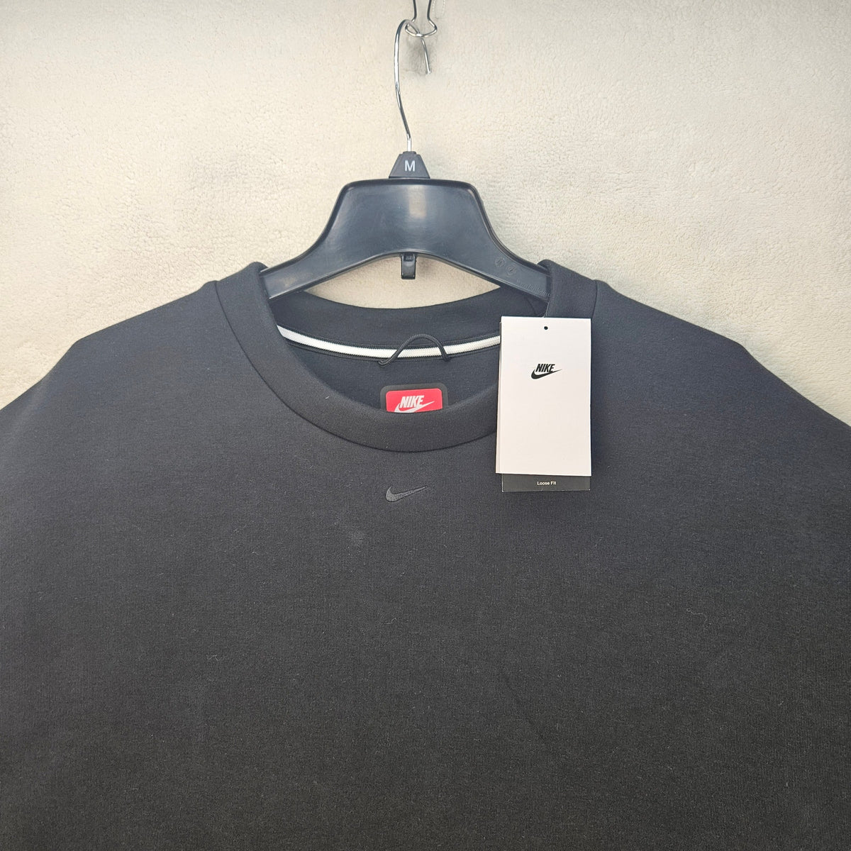 NIKE MEN'S XXL TECH FLEECE OVERSIZED PULLOVER SWEATSHIRT BLACK HV6537-010