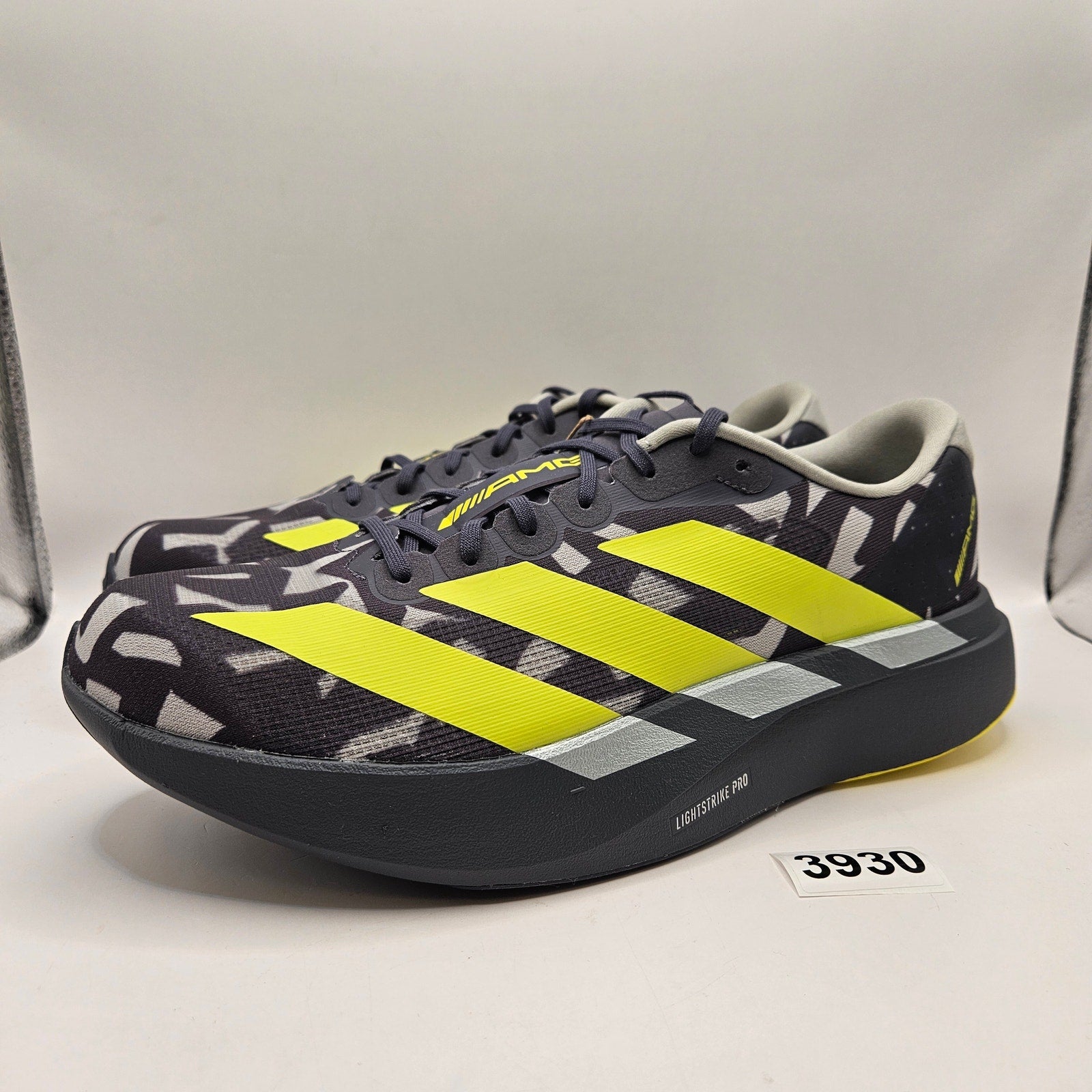 ADIDAS X AMG MOTORSPORT MEN'S 11 ADIZERO EVO SL GRAY KI7297 NWOB