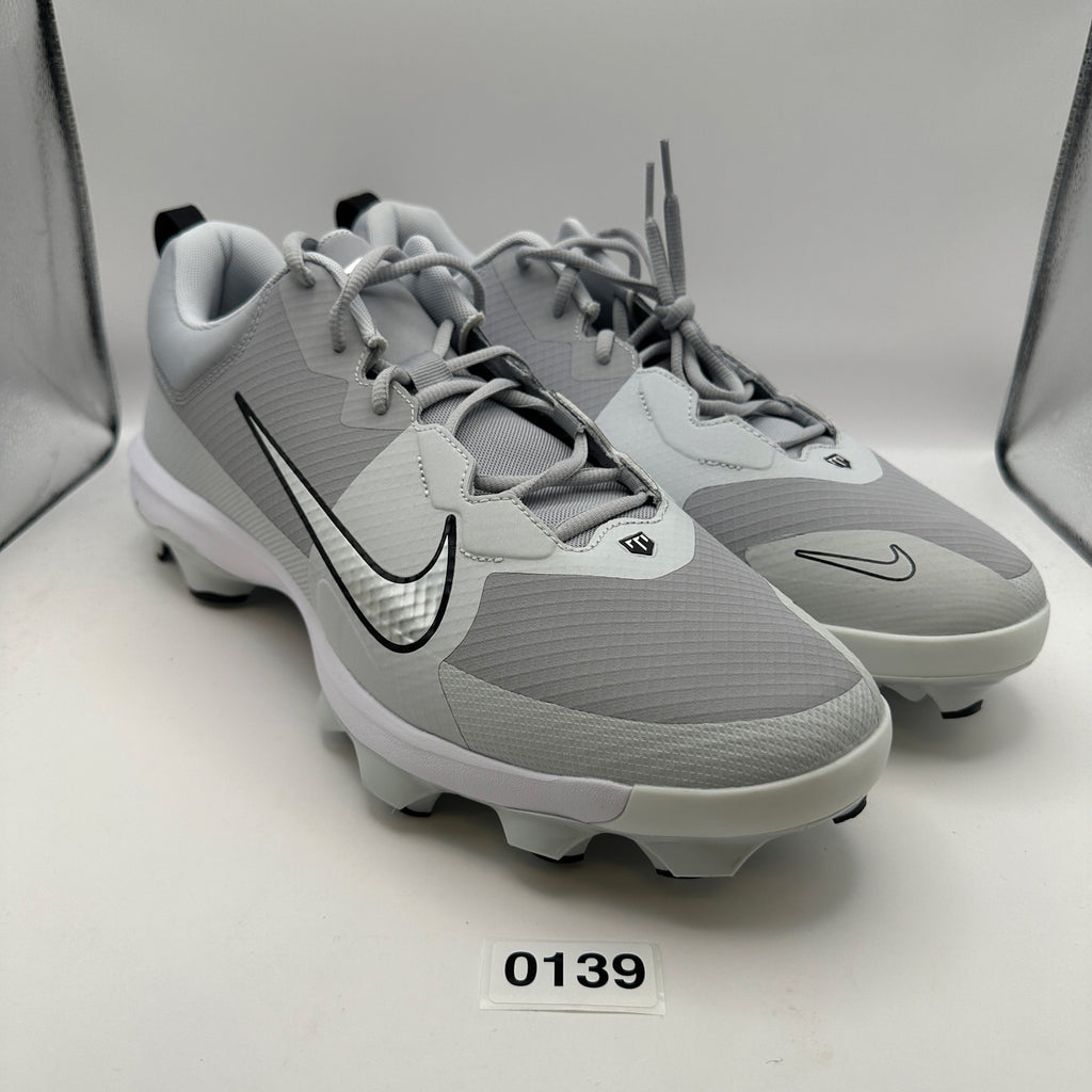NIKE Baseball Cleats Men's 15 Force Trout 9 Pro MCS Gray