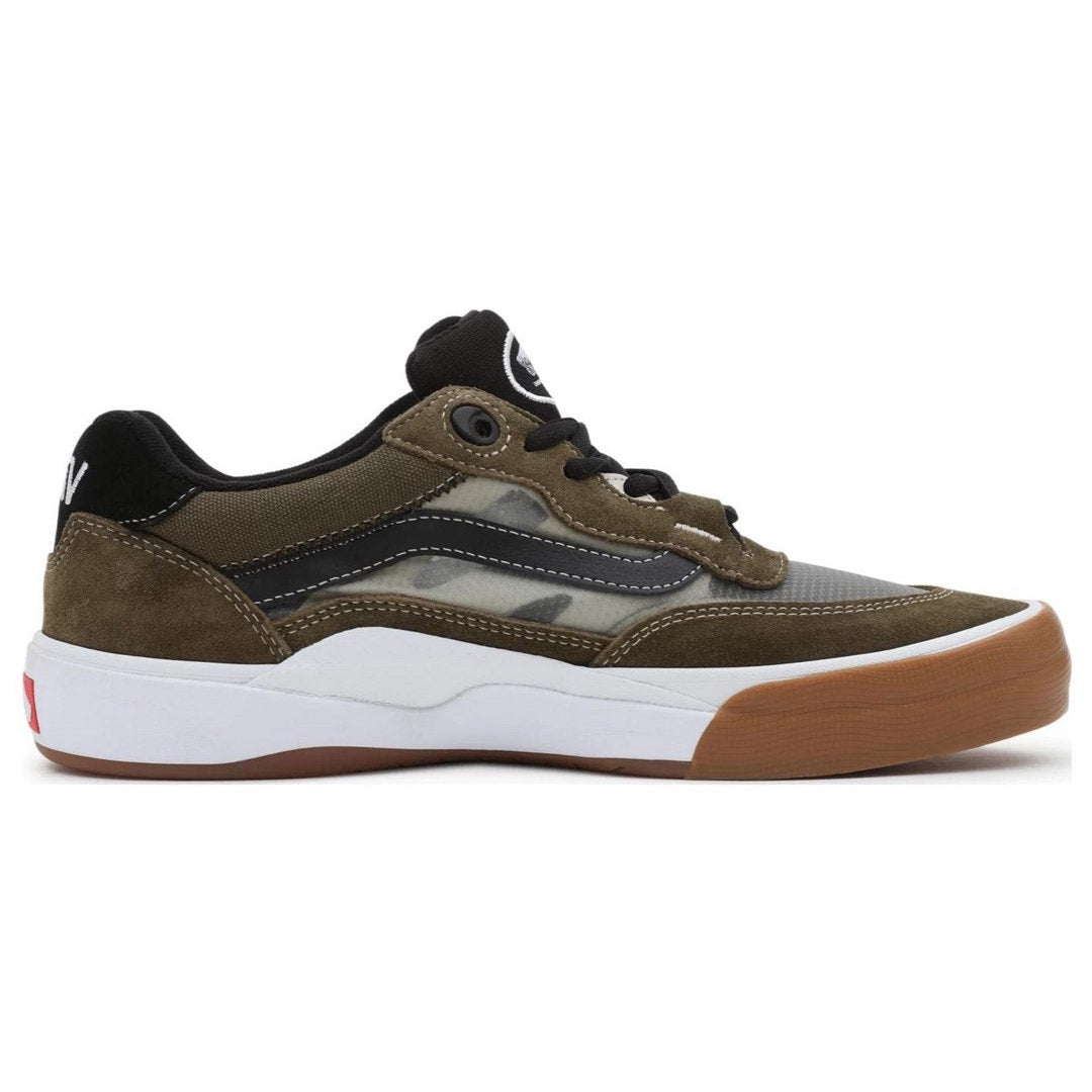 VANS MEN'S 6.5 WAYVEE BROWN GRAY WHITE NIB VN0A5JIADOL