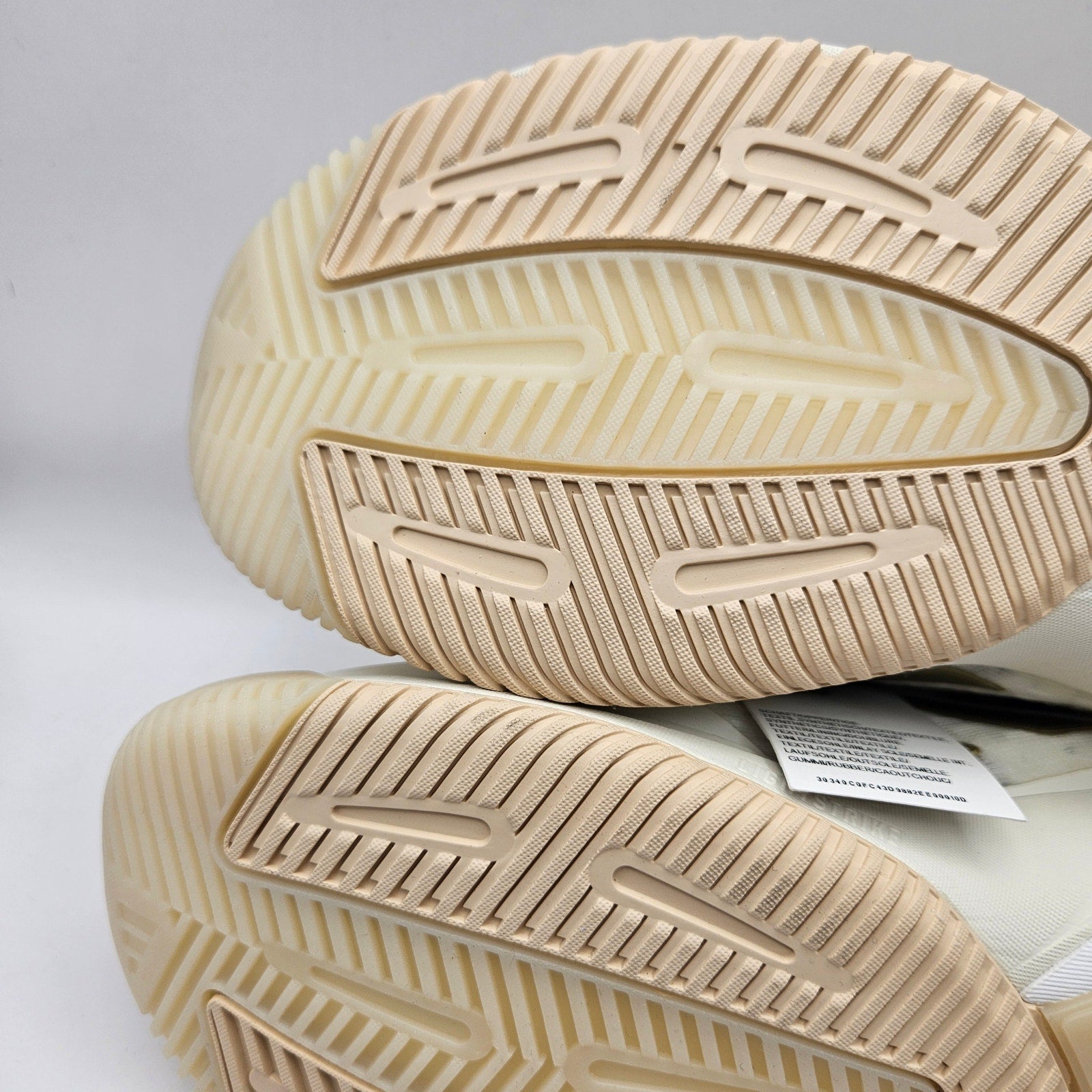 ADIDAS WOMEN'S 8 ADIZERO UBERSONIC 5 TENNIS SHOES WHITE GOLD NWOB