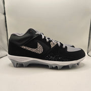 NIKE AIR JORDAN MEN'S 12 STADIUM 90 LOW TD BLK CEMENT FOOTBALL CLEAT HQ0210-060