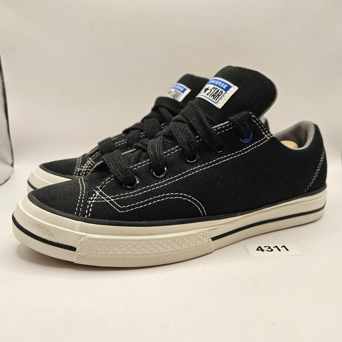 CONVERSE MEN'S 9 PUFF TAYLOR ALL STAR BLACK A13876C FAT TOUGUE