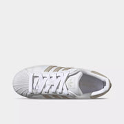ADIDAS ORIGINALS WOMEN'S 11 SUPERSTAR II WHITE WONDER BEIGE ALUMINA JH7059 NIB