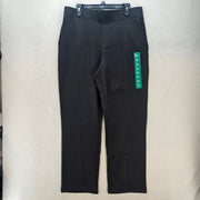 MATTY M LADIES XL STRAIGHT LEG PULL ON PANTS DARK OLIVE GREEN NWT