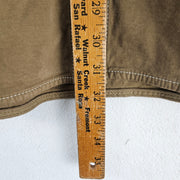 7 FOR ALLMANKIND WOMEN'S L NINA OVERSHIRT TWILL SAND STORM BUTTON SHACKET NWT