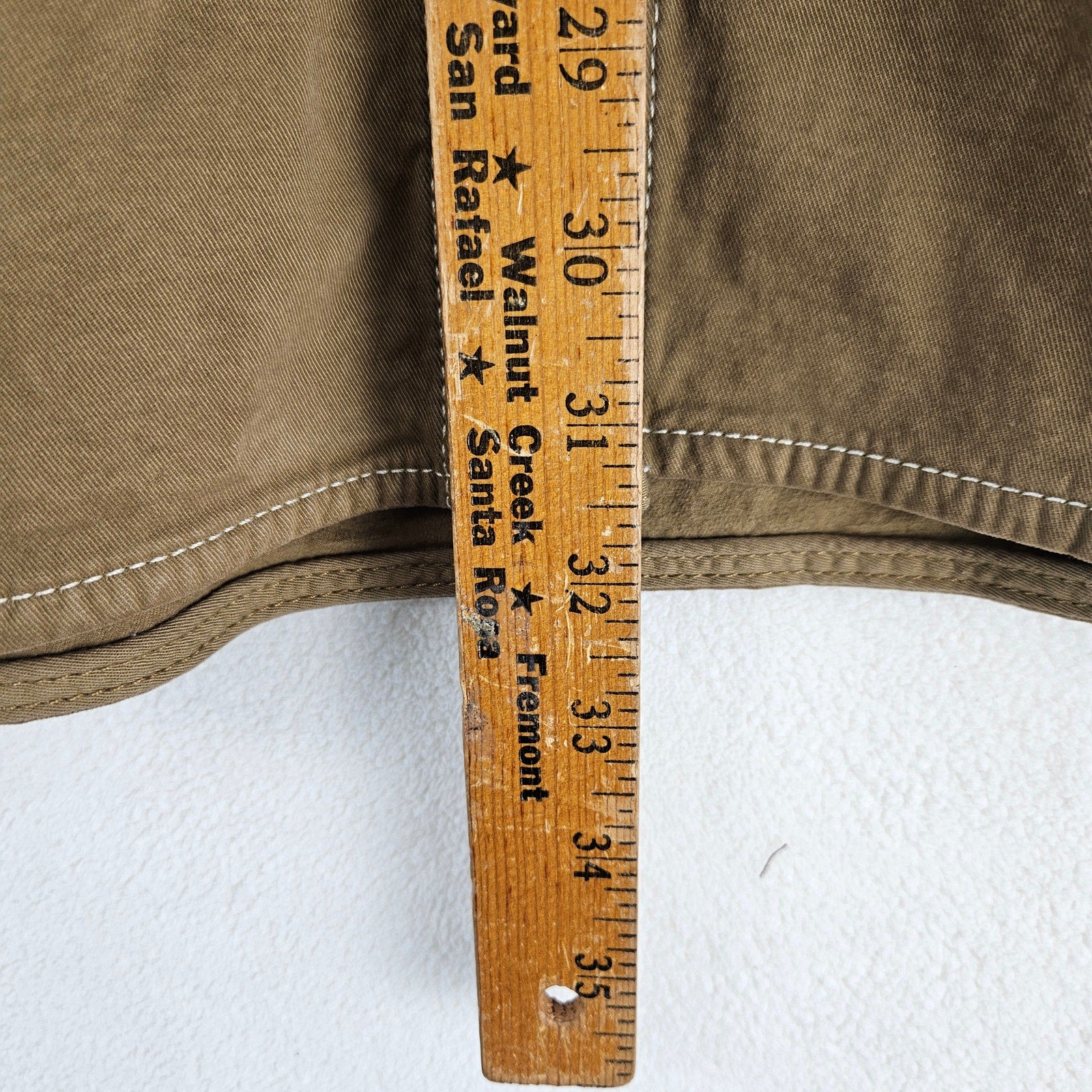 7 FOR ALLMANKIND WOMEN'S L NINA OVERSHIRT TWILL SAND STORM BUTTON SHACKET NWT