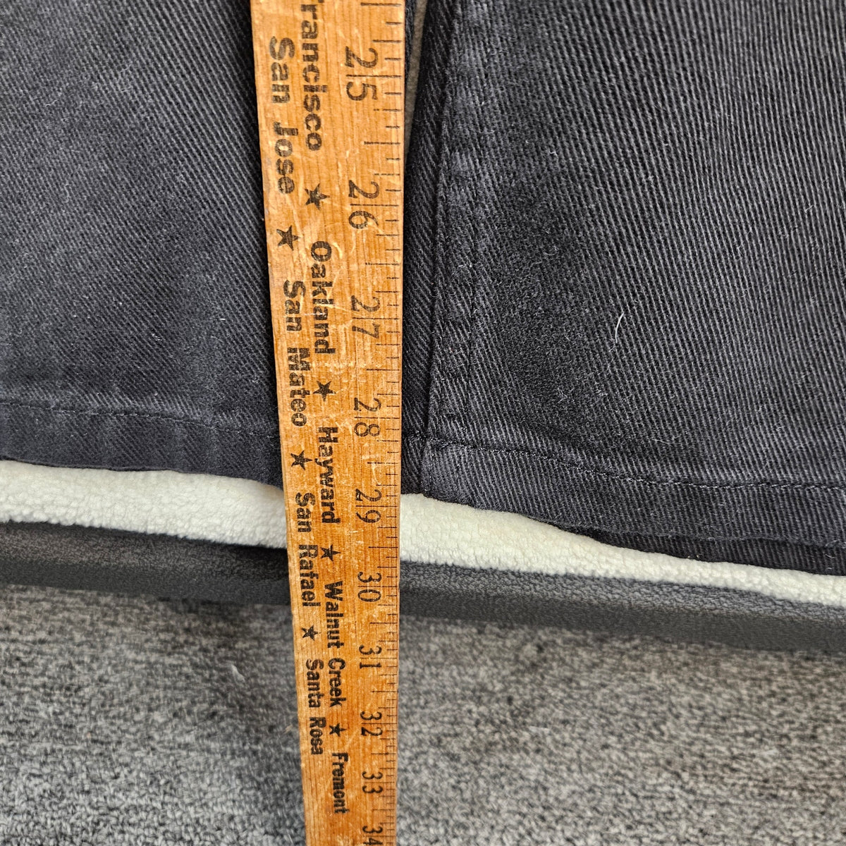 VANS WOMEN'S XL BLACK OVERALL SIRELLE BLACK COTTON RELAXED FIT