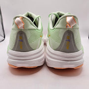 HOKA MEN'S 12.5 LUNA MOTH WHITE SKYFLOW RUNNING SHOES 1155111 LHW GREEN RAINBOW