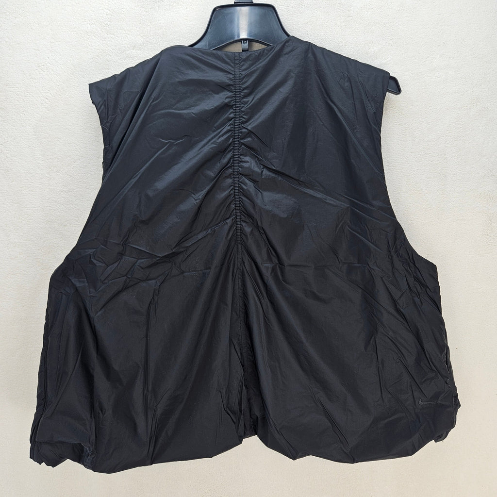 NIKE MEN'S SMALL TECH WOVEN VEST BLACK LOOSE FIT HM4262-010 LT WEIGHT TACTICAL