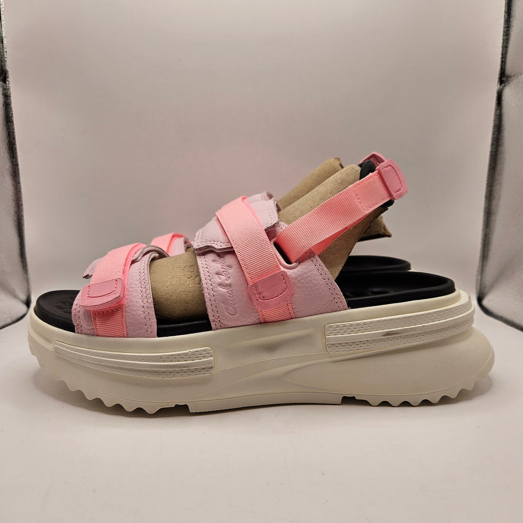 CONVERSE WOMEN'S 10 RUN STAR UTILITY CX SANDAL SUGAR BERRY JELLYFISH A15095C