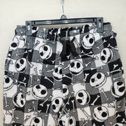 THE NIGHTMARE BEFORE CHRISTMAS MEDIUM BLACK WHITE PLAID PAJAMA PANTS NWOT