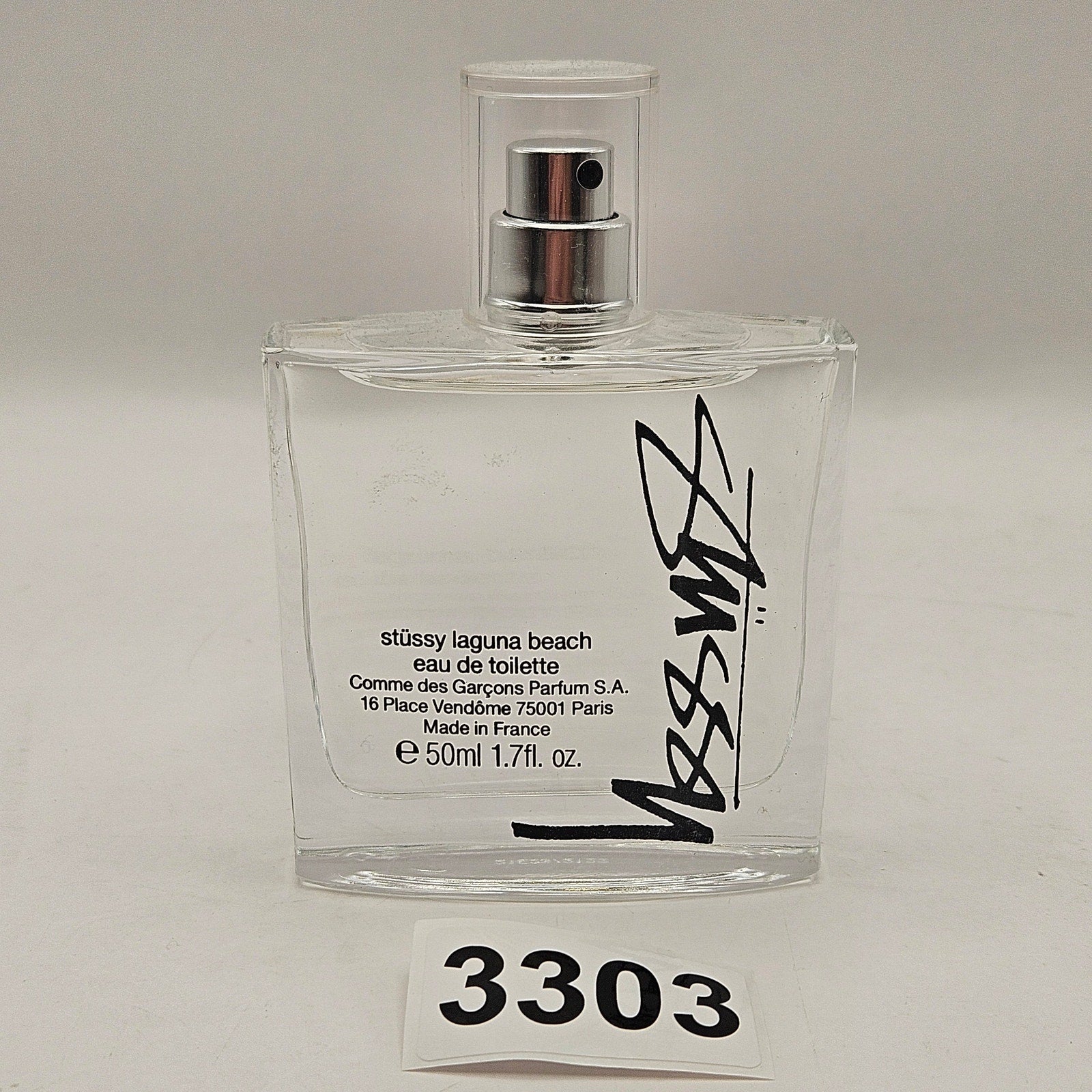 STUSSY X CDG COMME DES GARCONS LAGUNA BEACH EAU DE TOILETTE PERFUME 50ml 1.7oz