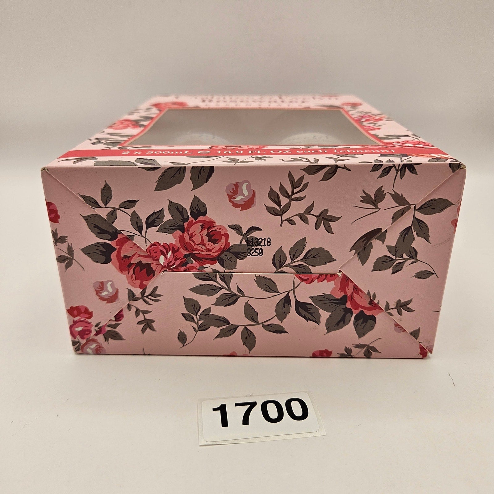 CRABTREE & EVELYN ROSEWATER BODY LOTION + SHOWER GEL COMBO SET 16.9OZ EACH