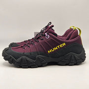 HUNTER WOMEN'S 8 SARA DARK PURPLE 500 HIKING SNEAKER WATERPROOF