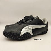 PUMA X A$AP ROCKY MEN'S 8.5 BLACK CROC MOSTRO 404408-01 SILVER CARBON NWOB