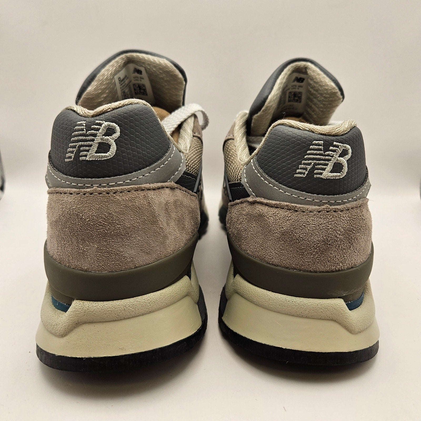 NEW BALANCE MEN'S 9 MADE IN USA 998 CORE ATHLETIC RUNNING SHOES NWOB U998GR