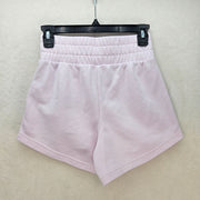 ADIDAS WOMEN'S XS POCKET PULL ON HYPERGLAM FRENCH TERRY SHORTS PINK NWT