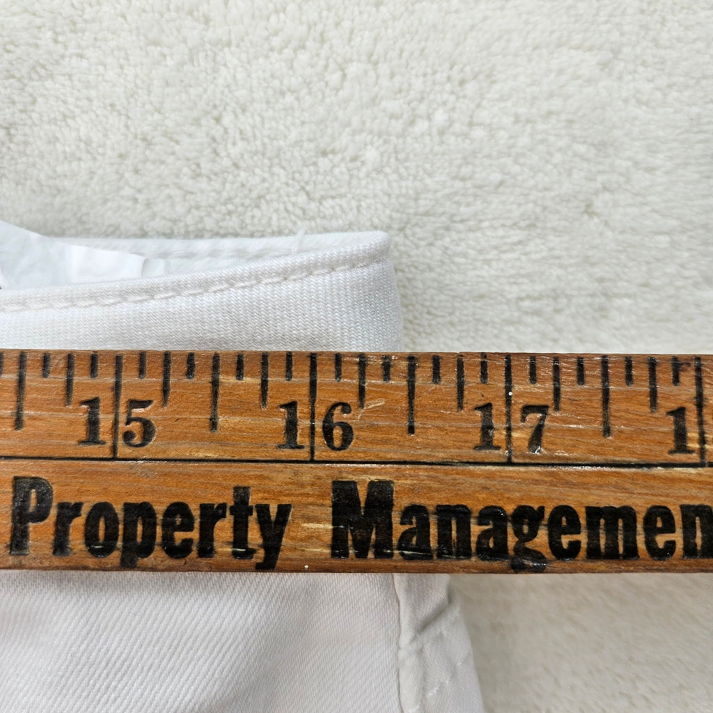 LEE WOMEN'S 12 MEDIUM WHITE CLASSIC FIT STRAIGHT LEG JEANS NWT