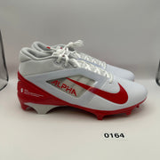 NIKE Men's 10 Alpha Menace 4 PRO Red/White FD7037-102