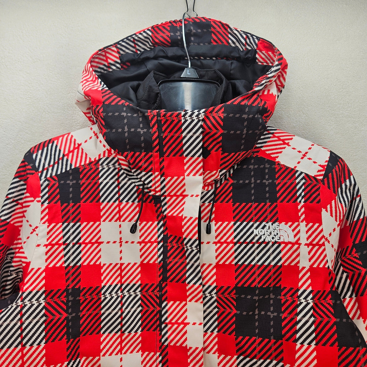 THE NORTH FACE WOMEN S MONARCH TRICLIMATE JACKET 3-IN-1 HOODED JACKET FIERY NWT