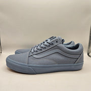 VANS MEN'S 9.5 OLD SKOOL PASTEL MONO DUSTY BLUE LOW TOP SNEAKER NWOB