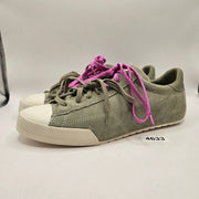 CONVERSE WOMEN'S 11 CHUCK TAYLOR LO OX SUEDE LT FIELD SURPLUS GREEN LACE 19132C