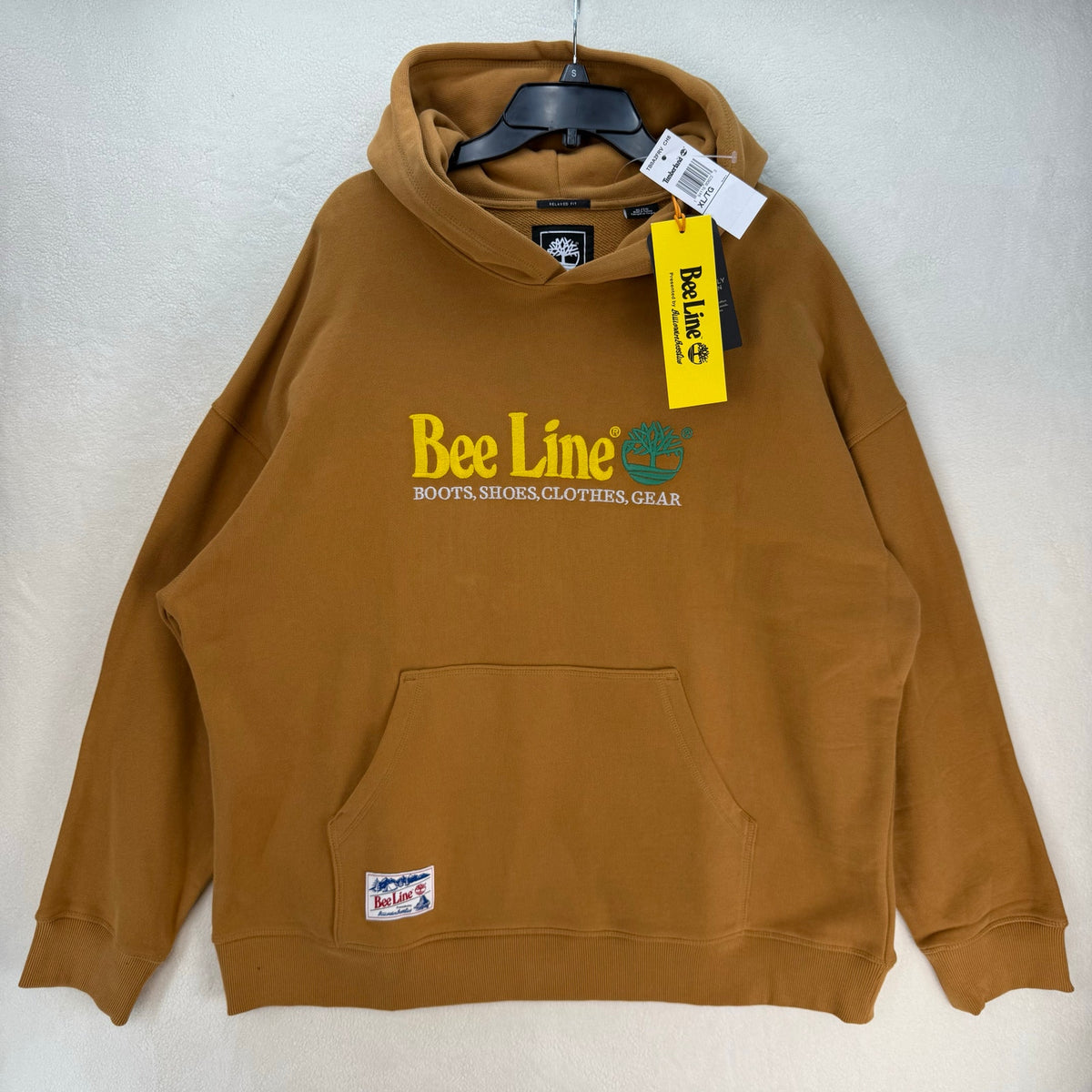 TIMBERLAND X BEELINE X-LARGE WHEAT HOODIE Heavy Cotton Material by BBC